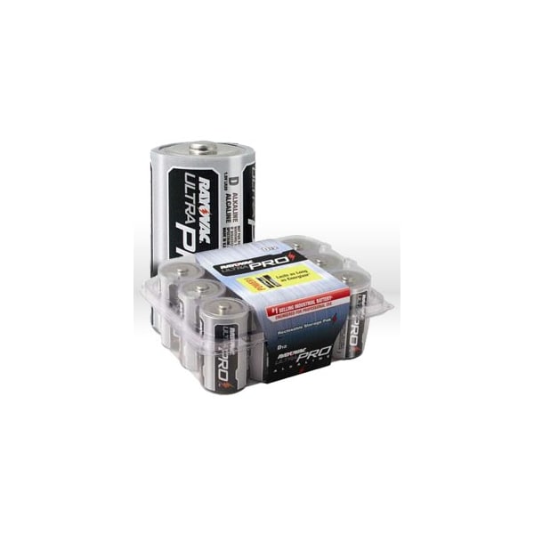 Rayovac D Alkaline Battery, 12 PK ALD12 Zoro